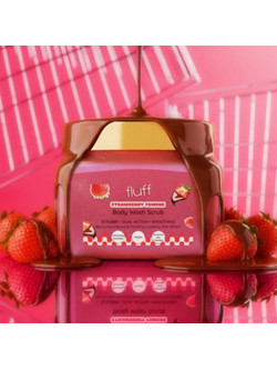 Fluff Strawberry Fondue Scrub Σώματος 350ml