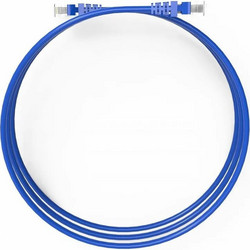 Inca U/UTP Cat.6 Καλώδιο Δικτύου Ethernet 1m Blue ICAT6-01TM