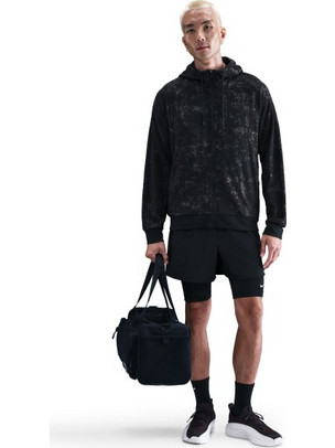 Nike Ανδρική Ζακέτα Φούτερ με Κουκούλα και Φερμουάρ Μαύρη IF2865-010