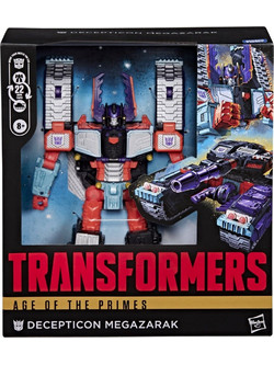 Hasbro Transformers Age of The Primes Decepticon Megazarak Φιγούρα Δράσης για 8+ Ετών 19cm