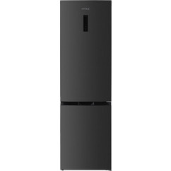 Omnys FCN-C6200IN Ψυγειοκαταψύκτης 377lt Full No Frost Υ201xΠ60xΒ68cm Μαύρος