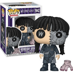 Funko Pop! Television Wednesday 1942 Wednesday Addams with Thing