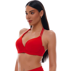 Bluepoint Bikini Top με Ενίσχυση Κόκκινο 26066095D-07
