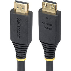 StarTech Καλώδιο HDMI Male to HDMI Male 0.3m Black HDMI2-CABLE-GRIP-30C