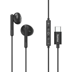 Hama Handsfree In-Ear USB-C Black