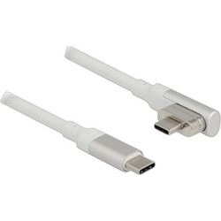 DeLOCK 86703 Magnetic Angle 90° Thunderbolt 3 USB-C to USB-C 1.2m White