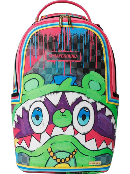 Sprayground Bear Beast B9602 Σακίδιο Πλάτης Πολύχρωμο