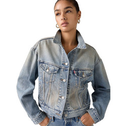 Levi's Γυναικείο Μπουφάν Τζιν Κοντό Γαλάζιο 0089L-0003