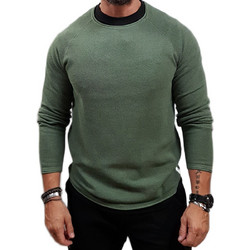Jack & Jones Ανδρική Πλεκτή Μπλούζα Πράσινη 12157321
