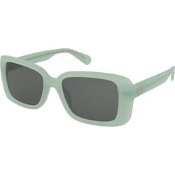 Max & Co MO0162 93N Γυναικεία Γυαλιά Ηλίου Ορθογώνια Κοκάλινα Πράσινα με Μαύρο Φακό