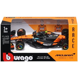 Bburago Race Mclaren MCL39 Australian GP 2025 Lando Norris