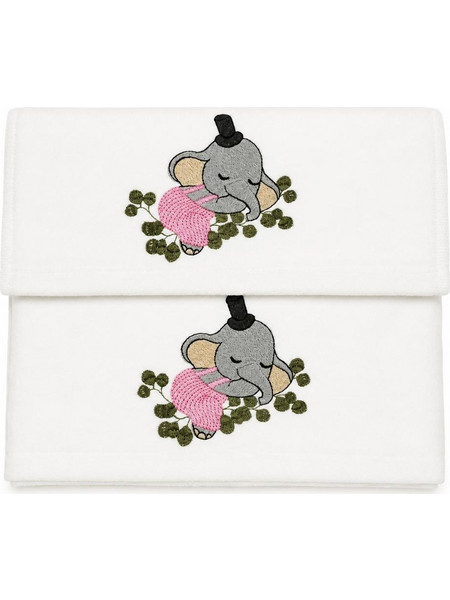 Cosmin Baby Bliss Elephant Σετ Βρεφικές Πετσέτες 2τμχ 4000820