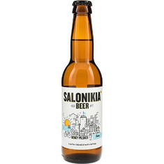 Sknipa Salonikia Honey Pilsner Μπύρα 5.6% Μπουκάλι 330ml