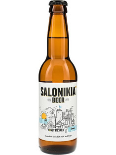 Sknipa Salonikia Honey Pilsner Μπύρα 5.6% Μπουκάλι 330ml