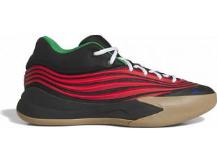 Adidas Dame X Ανδρικά Αθλητικά Παπούτσια για Μπάσκετ Μαύρα KI1625