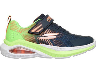 Skechers Παιδικά Sneakers Navy Μπλε Lime 404110L-NVLM