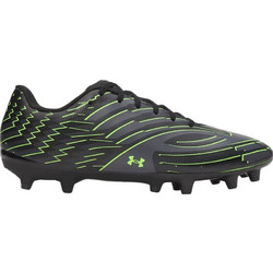 Under Armour Shadow Club 4 FG 6006232-001 Ποδοσφαιρικά Παπούτσια με Τάπες Μαύρα Lime