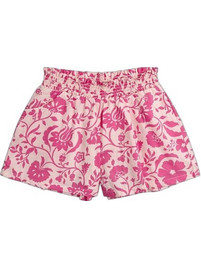 Dpam Exquisite Floral Παιδικό Σορτς Υφασμάτινο Φούξια Ροζ ZAMASHORT1