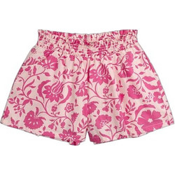 Dpam Exquisite Floral Παιδικό Σορτς Υφασμάτινο Φούξια Ροζ ZAMASHORT1