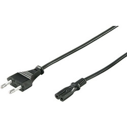 Goobay 51322 Καλώδιο Τροφοδοσίας Euro to IEC C7 1.8m