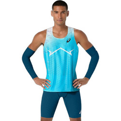 ASICS METASPEED Singlet Ανδρικό Αθλητικό T-Shirt Μπλε 2091A811-416