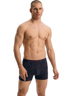 Henderson Ανδρικό Μποξεράκι 2Pack Navy Μπλε 45486