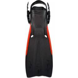 Aropec Pocket Rubber Βατραχοπέδιλα Κολύμβησης Black Red