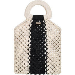 Roxy Be So Beachy Πλεκτή Τσάντα Θαλάσσης Χειρός Μπεζ 40x27cm ERJBP04471-YEF0