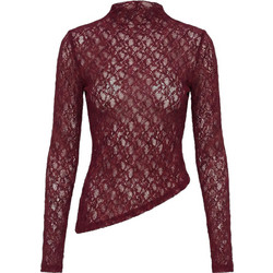 Funky Buddha Γυναικείο Χειμερινό Top Μπορντό FBL014-102-17