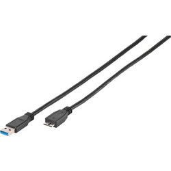 Vivanco NITUSB3MIC15MK Καλώδιο USB-A Male 3.1 to USB-B Micro Male 0.75m Black