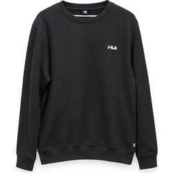 Fila Zelta Crew Neck Sweat Top Μαύρο Ανδρικό Αθλητικό Φούτερ Μαύρο APJPM26005