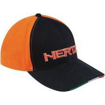 Hertz Winter Ανδρικό Καπέλο Jockey Υφασμάτινο Μαύρο