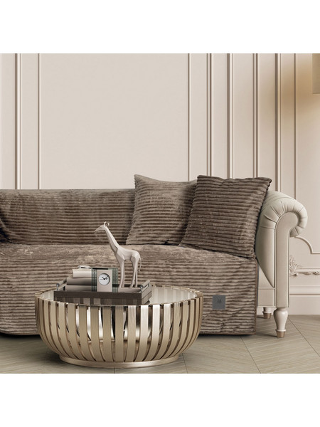 Greenwich Polo Club Ριχτάρι Τετραθέσιου Καναπέ 180x350 Essential 3997 Taupe