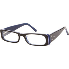 Sunoptic AD61C Γυναικείος Σκελετός Γυαλιών Οράσεως Κοκάλινος Μαύρος