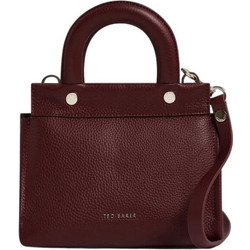 Ted Baker Γυναικείο Τσαντάκι Χειρός από Δερματίνη Καφέ 285585