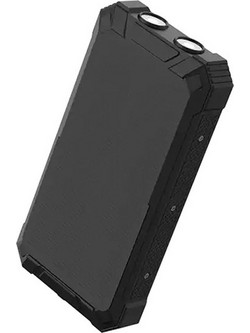Denver PSC-20012 Wireless Power Bank 20000mAh 13W με Ενσωματωμένα Καλώδια USB-C Lightning & micro USB Black