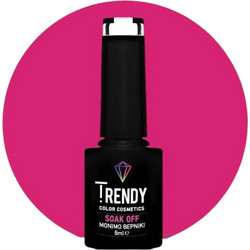 Trendy 168 Paradise Pink Ημιμόνιμο Βερνίκι Νυχιών 6ml