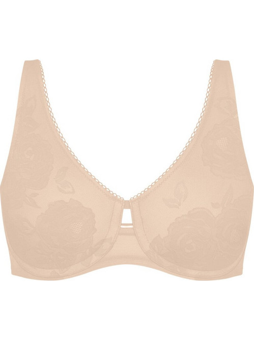 Triumph Wild Rose Sensation Σουτιέν Minimizer με Ελαφριά Ενίσχυση με Μπανέλα Μπεζ 10205953