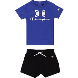Champion Βρεφικό Σετ για Αγόρι Καλοκαιρινό Royal Blue Μαύρο 306379-BS071