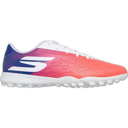 Skechers Gold TF 252176-BBLP Ποδοσφαιρικά Παπούτσια με Σχάρα Πορτοκαλί Μπλε Λευκά
