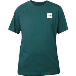 The North Face Evolution Box Half Dome Ανδρικό Αθλητικό T-Shirt Πετρόλ NF0A8G9CN4J