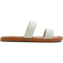 Aldo Δερμάτινα Γυναικεία Σανδάλια Λευκά 100025174-013