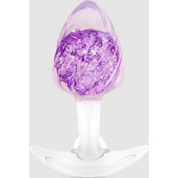 ToyJoy Anal Play Crystal Butt Plug Πρωκτική Σφήνα 10.5cm Μωβ