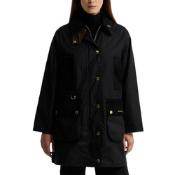 Barbour Γυναικείο Μπουφάν Παρκά Μακρύ Μαύρο LWX1583-BRBK71