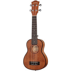 Cascha Premium Soprano Mahogany LH Natural