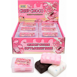 Crispy Choco Squishy Διάφορα Χρώματα