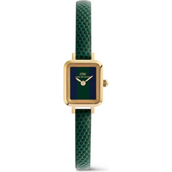Daniel Wellington Quadro Mini Green Lizard Warwick Γυναικείο Ρολόι με Πράσινο Δερμάτινο Λουράκι DW00100958