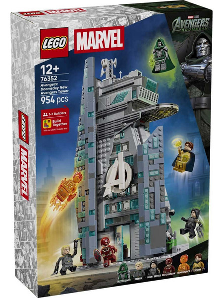 Lego Marvel Avengers Doomsday New Avengers Tower για 12+ Ετών 76352