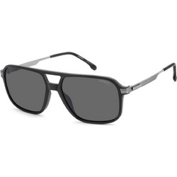 Carrera CA390S RZZ Ανδρικά Γυαλιά Ηλίου Aviator Μεταλλικά Ασημί με Μαύρο Φακό