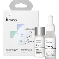 The Ordinary Sulfur 10% Powder-to-Cream Concentrate 5gr + Niacinamide 10% & Zinc 1% Serum 15ml